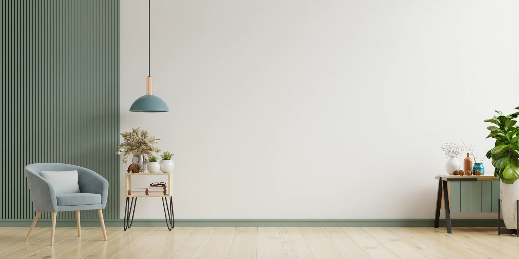 Modern home interior with elegant design